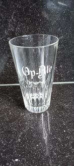 Oud glas Op. Ale br de Smedt Merchtem, Verzamelen, Ophalen of Verzenden, Zo goed als nieuw, Bierglas