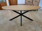 Ovale eettafel 170 x 105, Huis en Inrichting, Tafels | Eettafels, Ophalen, 100 tot 150 cm, Eikenhout, Zo goed als nieuw