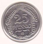 Empire allemand 25 pfennig 1911G, Enlèvement ou Envoi, Monnaie en vrac