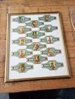 Sigarenbandjes in kader, Ophalen of Verzenden