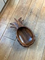 Vintage houten fruitschaal, Huis en Inrichting, Woonaccessoires | Schalen en Manden, Ophalen