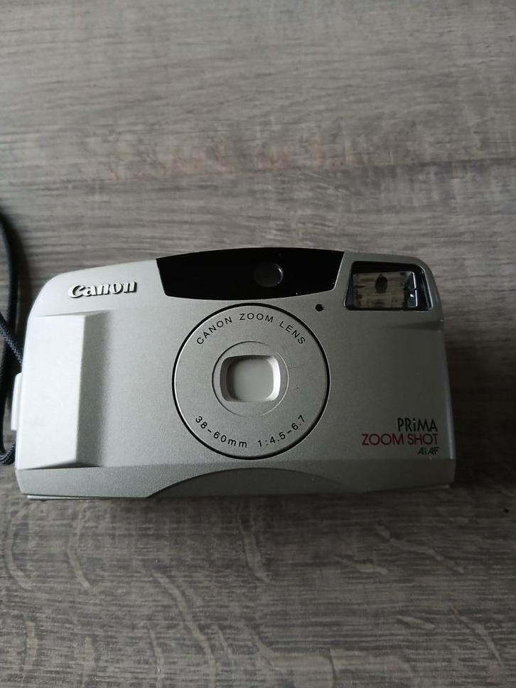 CANON Prima zoom shot Analoge camera, Audio, Tv en Foto, Fotocamera's Analoog, Zo goed als nieuw, Compact, Canon, Ophalen of Verzenden