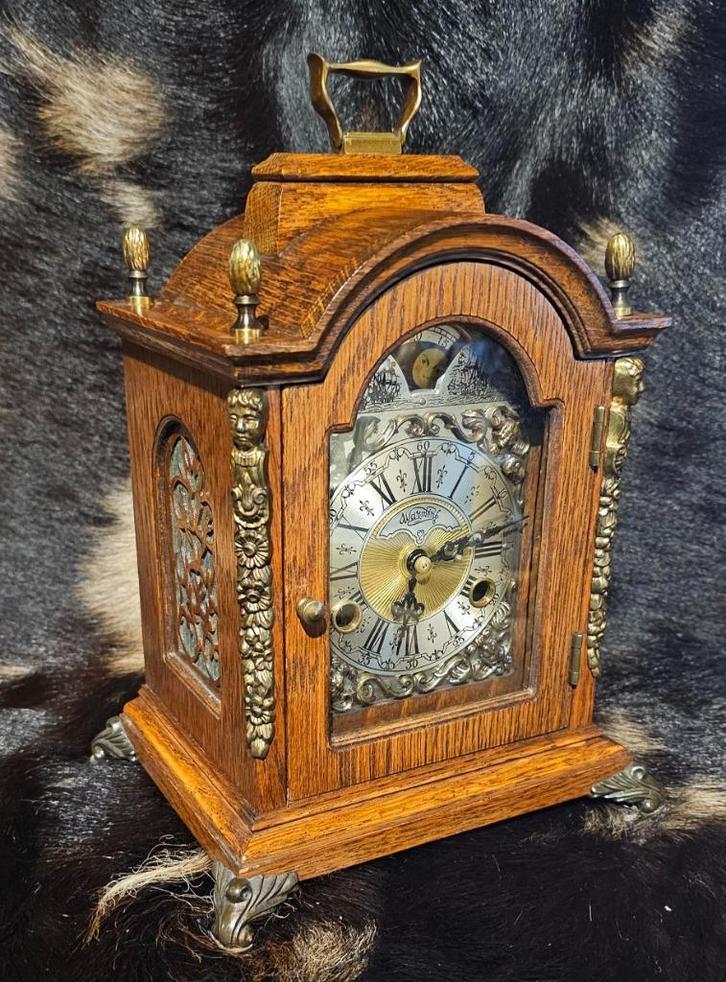 warmink wuba tafelklok, Antiek en Kunst, Antiek | Klokken, Ophalen