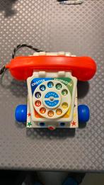 Téléphone Fisher Price en très bon état. Vintage 1985, Enlèvement ou Envoi, Comme neuf, Jouet à Pousser ou Tirer, Sonore