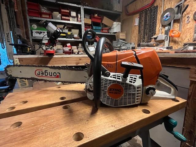 Kettingzaag Stihl MS661, Doe-het-zelf en Bouw, Gereedschap | Zaagmachines, Gebruikt, Kettingzaag, Ophalen