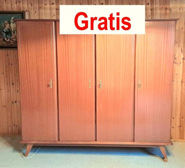 Kleerkast gratis en  andere kasten vanaf 5€, Huis en Inrichting, Kasten | Kleerkasten, Gebruikt, Ophalen