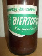 KAMPENHOUT - Oude bierfles 72-74cl. - Brij.Biertoren - groen, Verzamelen, Biermerken, Ophalen of Verzenden, Gebruikt, Flesje(s)