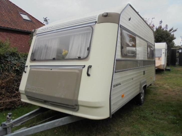 mooie avento ROYAL 420,vast bed,treinzit,vast wc,voortent, Caravanes & Camping, Caravanes, Entreprise, jusqu'à 4, 750 - 1000 kg