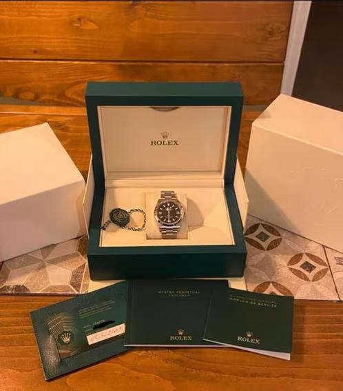 Rolex Explorer 2021 origineel 36mm, Handtassen en Accessoires, Horloges | Heren, Zo goed als nieuw, Polshorloge, Rolex, Staal