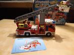 playmobil brandweer ladderwagen, Ophalen, Zo goed als nieuw, Complete set