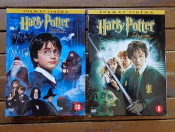 )))  Harry Potter 1 & 2  //  Digipack 2 DVD  ((( disponible aux enchères