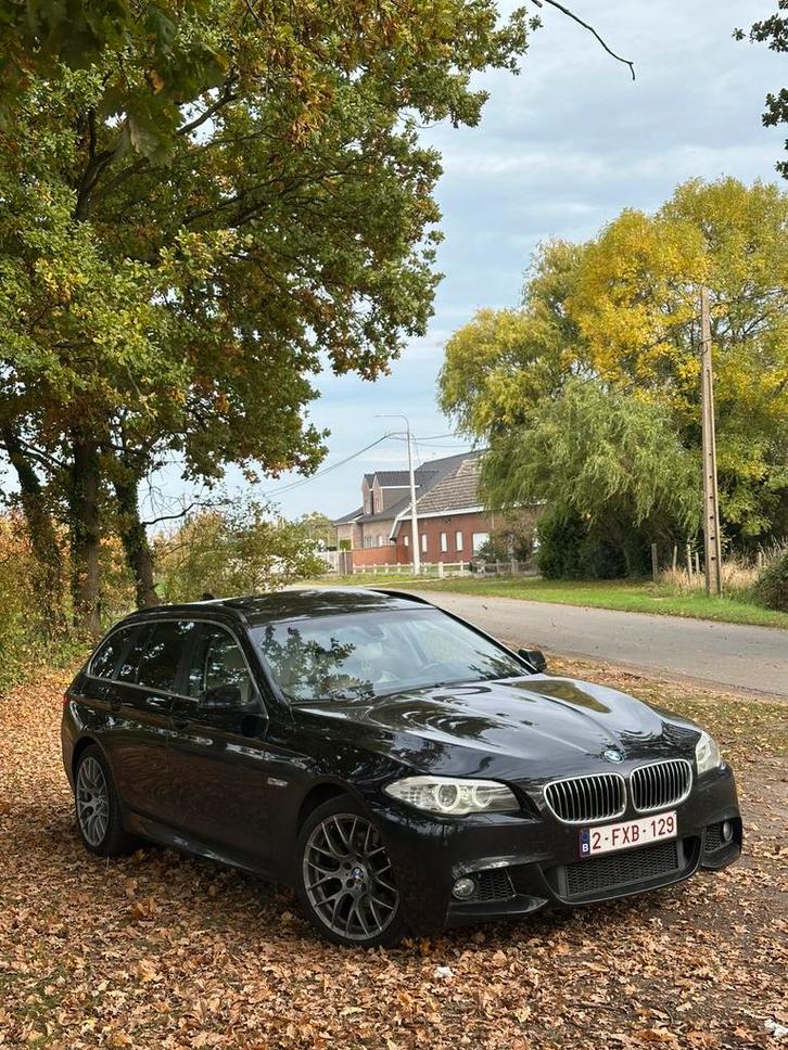 BMW 520D / RUIL MOGELIJK, Auto's, BMW, Particulier, 5 Reeks, Diesel, Euro 5, Automaat, Zwart, Beige, Ophalen