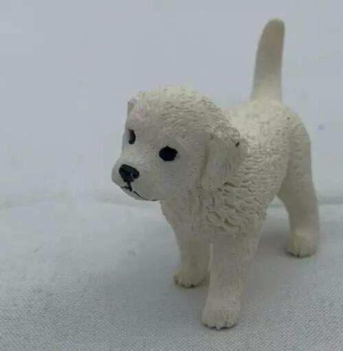 Schleich Golden Retriever pup wit hond figuur 42432, Verzamelen, Dierenverzamelingen, Zo goed als nieuw, Verzenden