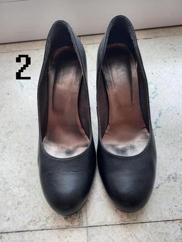 3 paar damesschoenen maat 39 en 40 beschikbaar voor biedingen