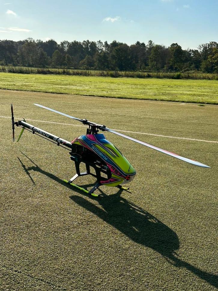 Goosky rs7, Hobby en Vrije tijd, Modelbouw | Radiografisch | Helikopters en Quadcopters, Zo goed als nieuw, Ophalen