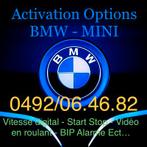 ACTIVATION OPTIONS CACHÉES BMW - MINI, BMW