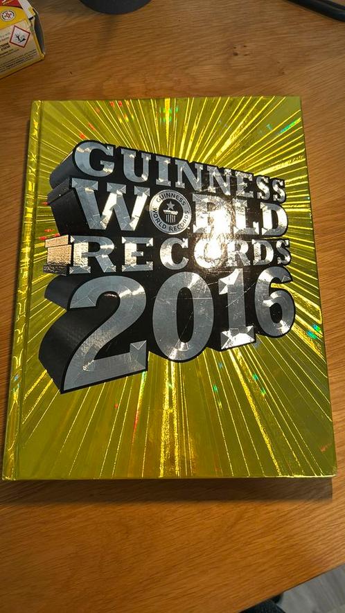 Guinness world records 2016, Livres, Encyclopédies, Comme neuf, Enlèvement ou Envoi