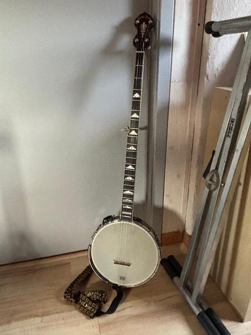 Banjo Gold Tone - longneck WL250ln, Muziek en Instrumenten, Snaarinstrumenten | Banjo's, Zo goed als nieuw, 5-snarige of Bluegrassbanjo