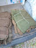 Twee oude camouflagenetten, Verzamelen, Militaria | Algemeen, Ophalen