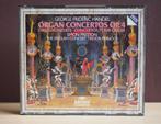 2CD HANDEL 'ORGAN CONCERTO'S OPUS 4' (PINNOCK - ARCHIV), Utilisé, Enlèvement ou Envoi, Orchestre ou Ballet