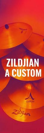 Zildjian A CUSTOM Cymbals vintage/pre-owned 10”-21”, Muziek en Instrumenten, Ophalen of Verzenden, Gebruikt, Drums of Percussie