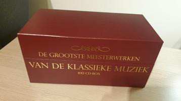 100 CD Box de grootste meesterwerken in de klassieke muziek