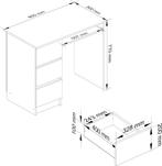 Bureau neuf couleur hêtre, Huis en Inrichting, Bureaus, Ophalen, Nieuw, Bureau
