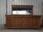 Koloniale dressoir met spiegel. Het kan geleverd worden., Huis en Inrichting, Ophalen, Gebruikt, Eikenhout, 200 cm of meer