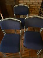 7 stoelen stapelbaar Ikea, Huis en Inrichting, Stoelen, Ophalen, Grijs, Stof