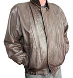 lederen herenvest maat 52, Ophalen, Gedragen, Maat 52/54 (L), Bruin