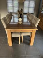Flamant tafel 2,4 x 1 m, 100 à 150 cm, Chêne, Rectangulaire, Landelijk