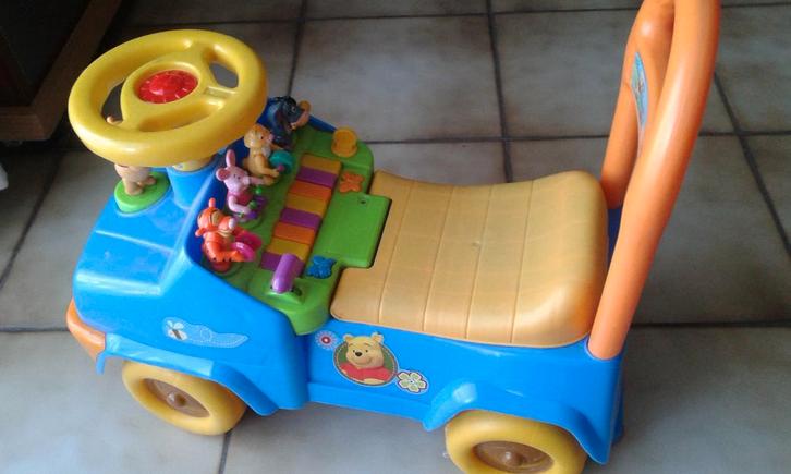 loopwagentje, Kinderen en Baby's, Speelgoed | Babyspeelgoed, Gebruikt, Mobiel, Met geluid, Met wieltjes, Ophalen of Verzenden