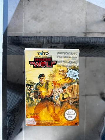  Operation Wolf NES – Complet+Club Nintendo – Vintage Taito beschikbaar voor biedingen