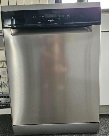 Lave-vaisselle Whirlpool acier, Electroménager, 85 à 90 cm, Comme neuf, Enlèvement, 45 à 60 cm