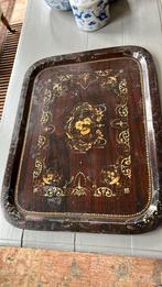 Antieke metalen plateau, Antiek en Kunst, Antiek | Kandelaars, Ophalen