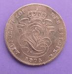 1875 2 centimes Léopold 2, Verzenden, Metaal, Losse munt