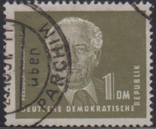 1950 - RDA - Wilhelm Pieck [Michel 253] + PARCHIM, Timbres & Monnaies, Timbres | Europe | Allemagne, Affranchi, RDA, Envoi