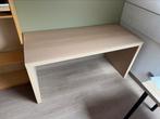 Bureau licht eik kleur 1,5m breed, Huis en Inrichting, Bureaus, Ophalen, Zo goed als nieuw, Bureau