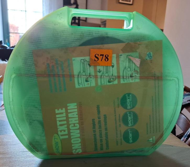 Chaussettes textile pneus neige et verglas S78 SHOW 7, Autos : Divers, Chaînes, Neuf, Enlèvement