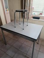 Table de cuisine en formica avec tabouret, Ophalen, Gebruikt