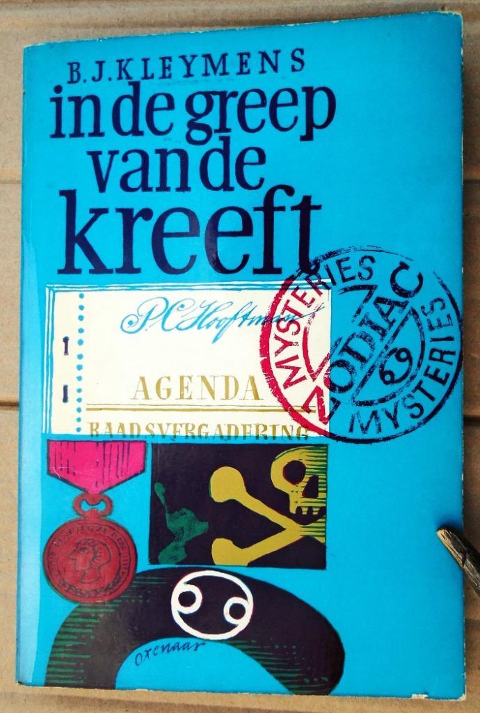 In de greep van de kreeft - 1965 - B. J. Kleymans, Boeken, Thrillers, Gelezen, Nederland, Ophalen of Verzenden