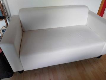 ikea 2 persoons zetel beige 150 cm, 75 à 100 cm, Enlèvement, Utilisé, Deux personnes