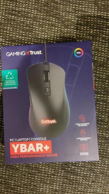 Trust GXT 924 Ybar+ High Performance Gaming Mouse – NIEUW beschikbaar voor biedingen