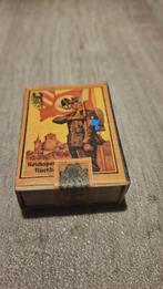 Houten luciferdoosje ww2, Verzamelen, Ophalen of Verzenden, Gebruikt, Luciferdoosjes of -merken