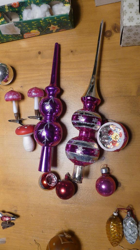 vintage kerstballen, Diversen, Kerst, Gebruikt, Ophalen