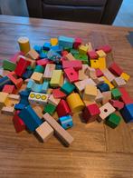 Houten bouwblokken, Kinderen en Baby's, Ophalen, Gebruikt