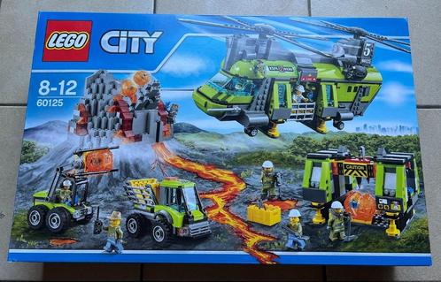 Lego City 60125 - Volcano Heavy-lift Helicopter, Enfants & Bébés, Jouets | Duplo & Lego, Neuf, Lego, Ensemble complet, Enlèvement ou Envoi
