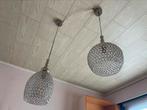 Dubbele hanglamp, Huis en Inrichting, Lampen | Hanglampen, Gebruikt, Ophalen