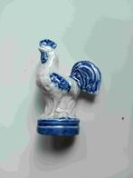 Haantje in porselein, Ophalen, Zo goed als nieuw, Boerderijdier, Beeldje of Figuurtje