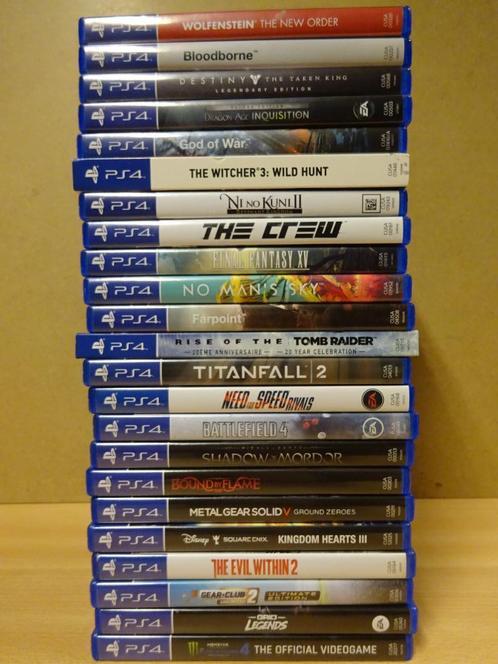 1 DIVERSE PS4 GAMES: RPG, SHOOTER, RACE (PLAYSTATION 4), Games en Spelcomputers, Games | Sony PlayStation 4, Zo goed als nieuw